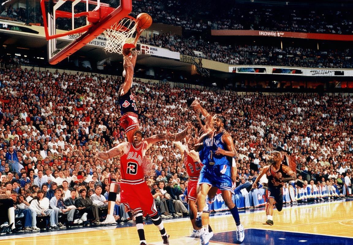 1995年NBA季后赛：乔丹与奥尼尔巅峰对决经典回顾(图4)
